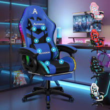 Ergonomischer Gamer Stuhl mit Massagefunktion und