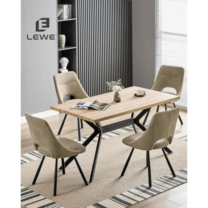Drehbarer Esszimmerstuhl Set |, Ergonomisch & 360°