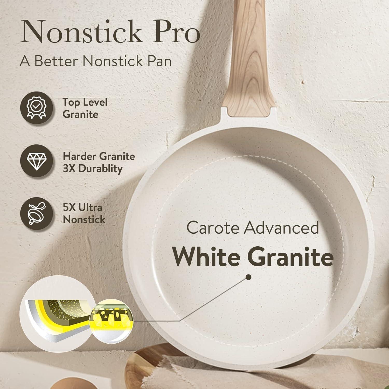 Bratpfanne 20 cm Antihaft Granit Pfanne für alle Herde