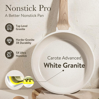 Bratpfanne 20 cm Antihaft Granit Pfanne für alle Herde