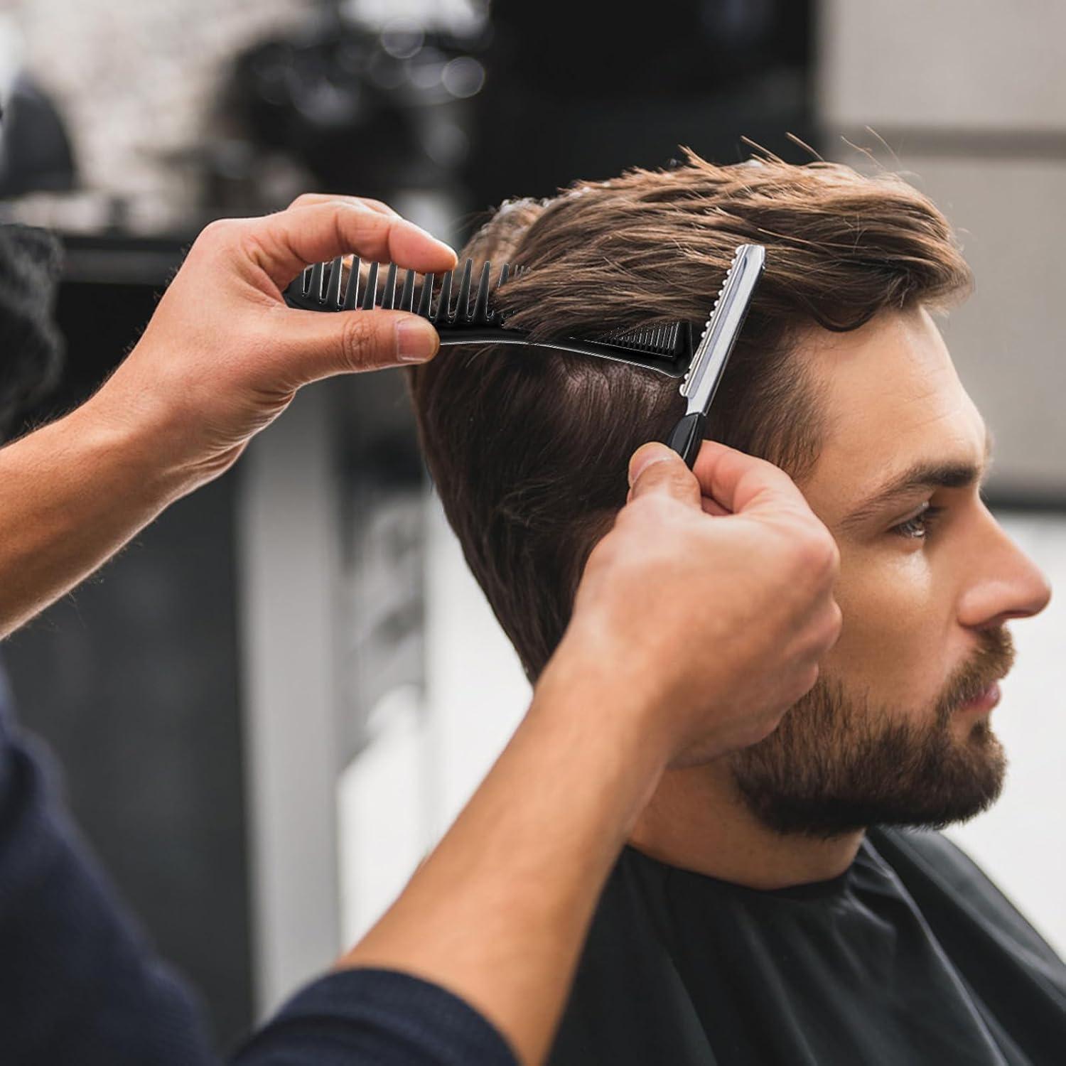 Lockenkamm Set für Männer und Frauen, Naturlocken Kamm mit breiten Zähnen