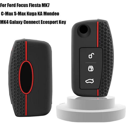 Silikon Schlüsselhülle für Ford Focus Fiesta Mondeo Kuga