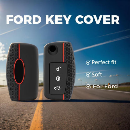 Silikon Schlüsselhülle für Ford Focus Fiesta Mondeo Kuga
