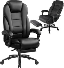 Großer und breiter ergonomischer Bürostuhl mit 210 kg Belastbarkeit