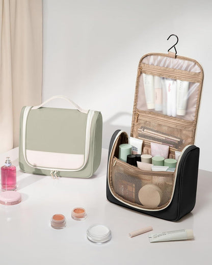 Kulturbeutel zum Aufhängen Wasserdicht Groß Waschtasche Kosmetiktasche Makeup