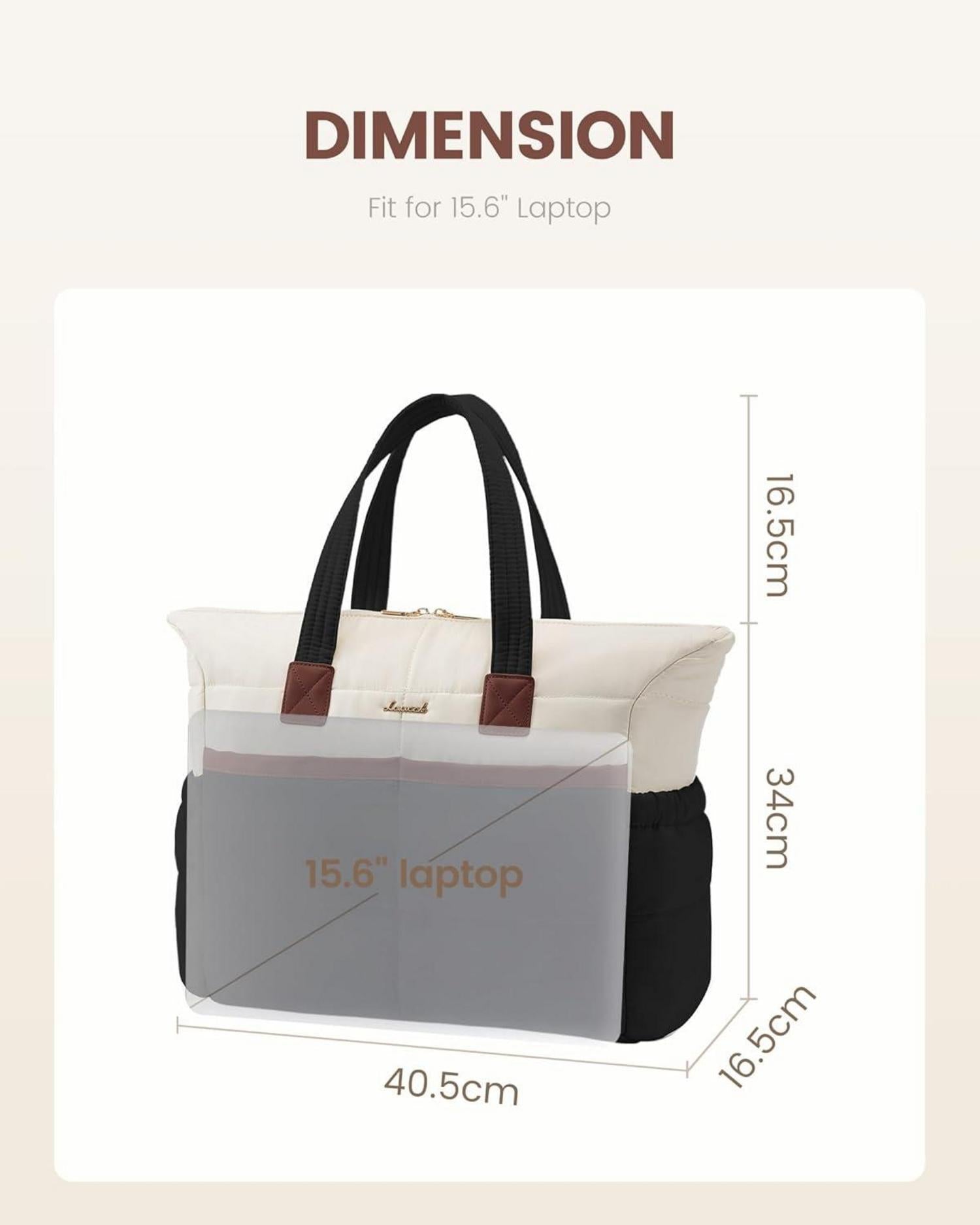 15,6 Zoll Laptoptasche Damen Handtasche Arbeitstasche Bürotasche