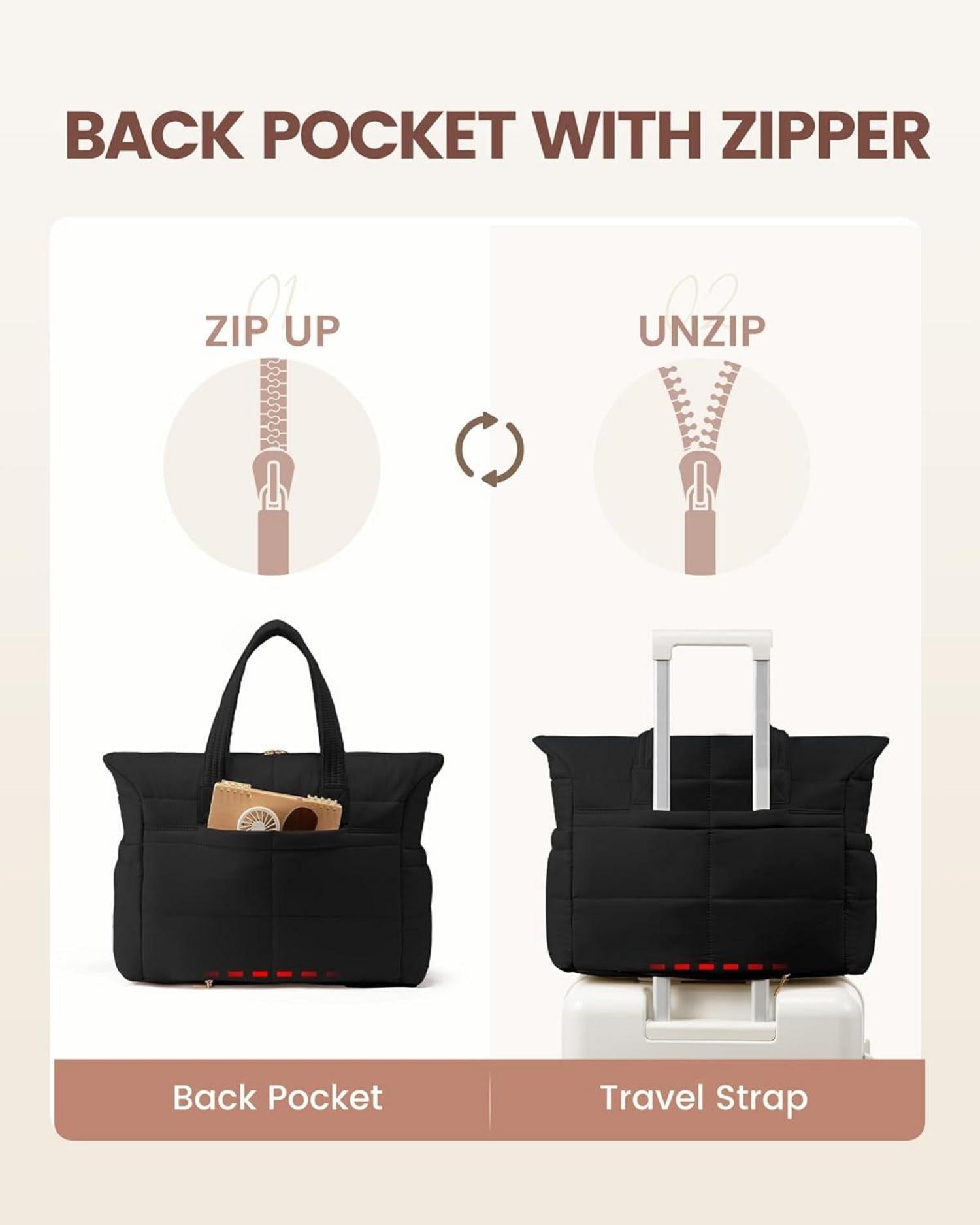 Laptoptasche Damen 15,6 Zoll Handtasche Wasserdichte Tote Bag für