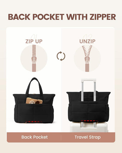 Laptoptasche Damen 17,3 Zoll Handtasche Shopper Tote Bag Bürotasche