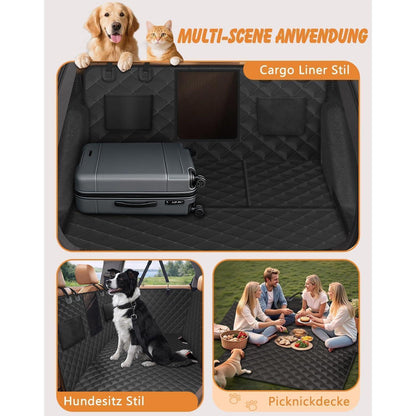 Alfheim Hundedecke Auto Rücksitzbank, Wasserdicht & Kratzfest