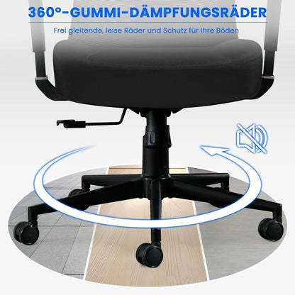 Blue Whale Big and Tall ergonomischer Bürostuhl 200KG, High Back, Mesh Chair