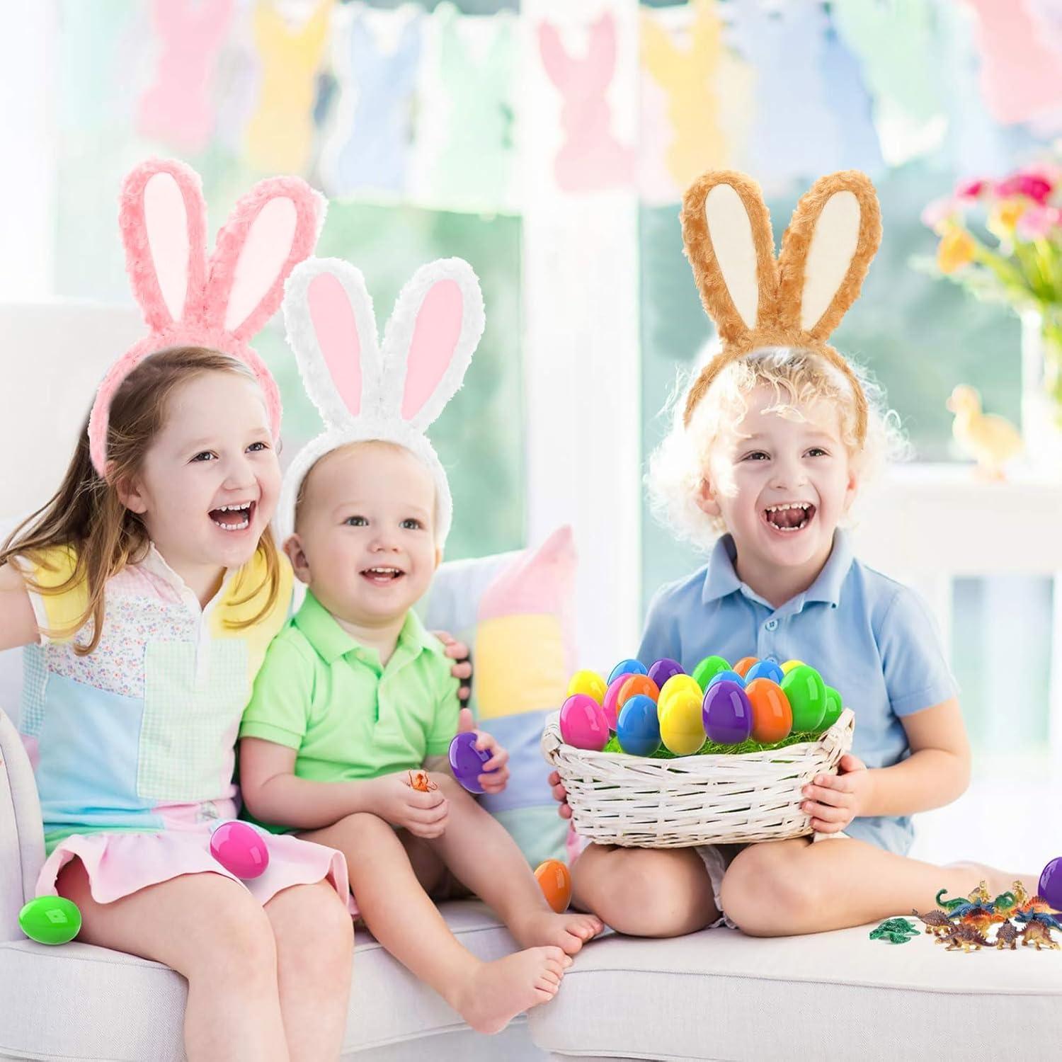 Hasenohren Haarreif Plüsch Hase Ohren Haarbänder Ostern Party Zubehör