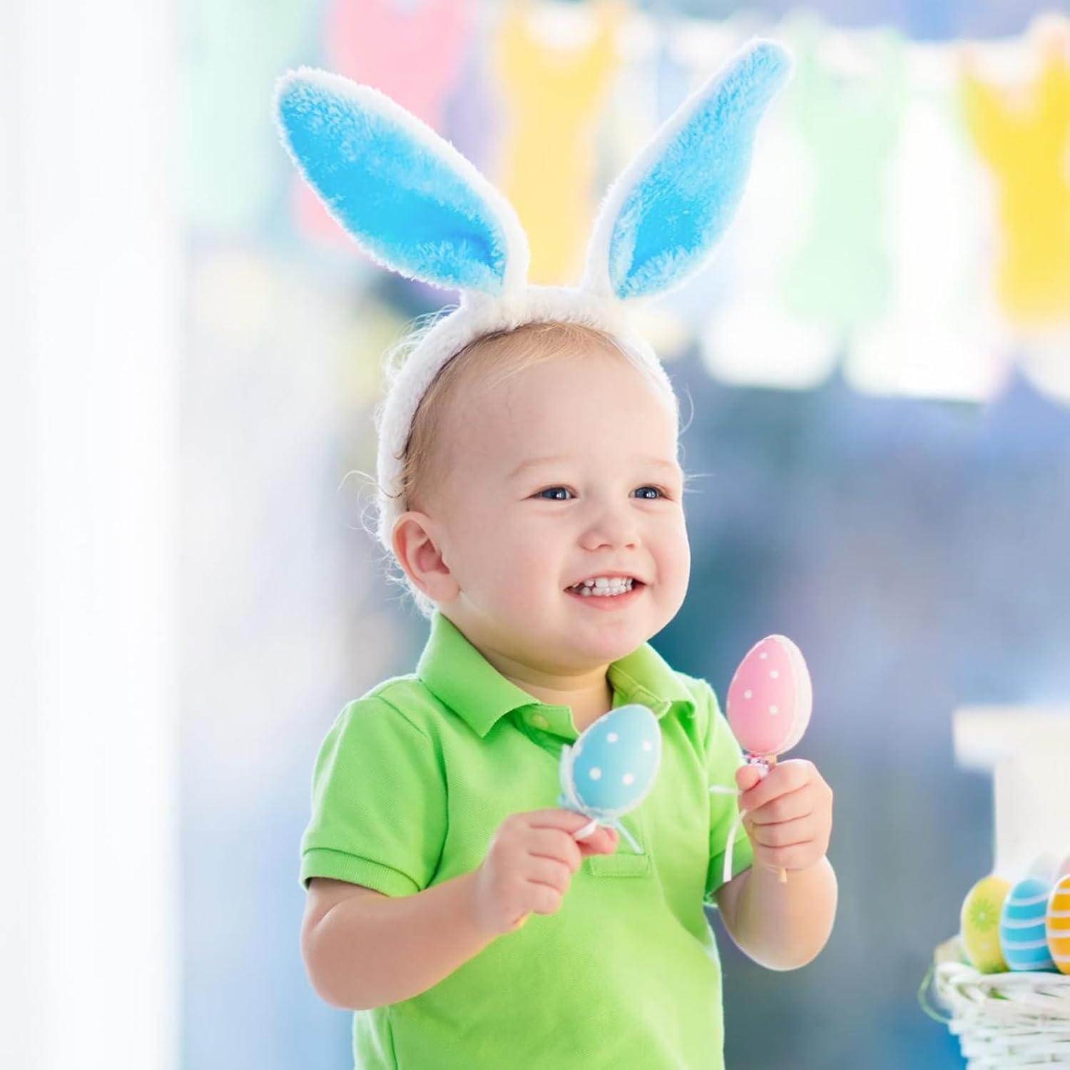 Hasenohren Haarreif Plüsch Hase Ohren Stirnband Ostern Party Zubehör