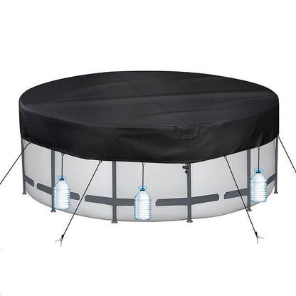 Runde Poolabdeckung Ø 370 cm – Wetterfest & UV-Resistent