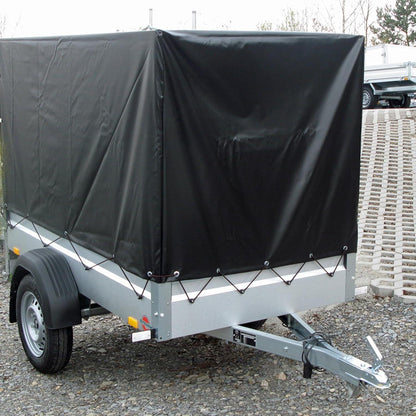 Anhängerplane 210x114x90cm – Wasserdicht & Robust mit Ösen