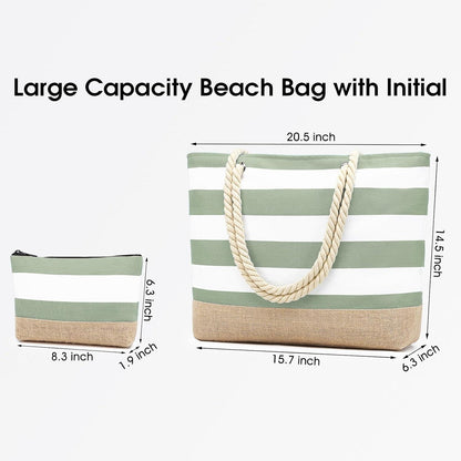 Strandtasche Damen XXL Shopper Umhängetasche Wasserdicht Beach Tote