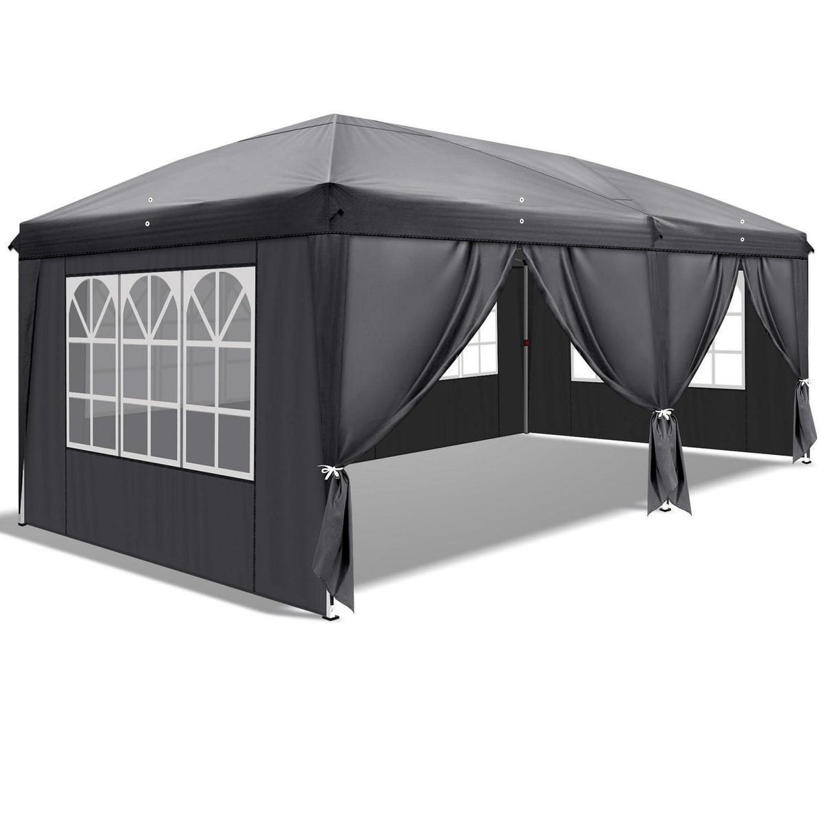 Faltpavillon 3x6m – Wasserdicht, Höhenverstellbar mit Zubehör