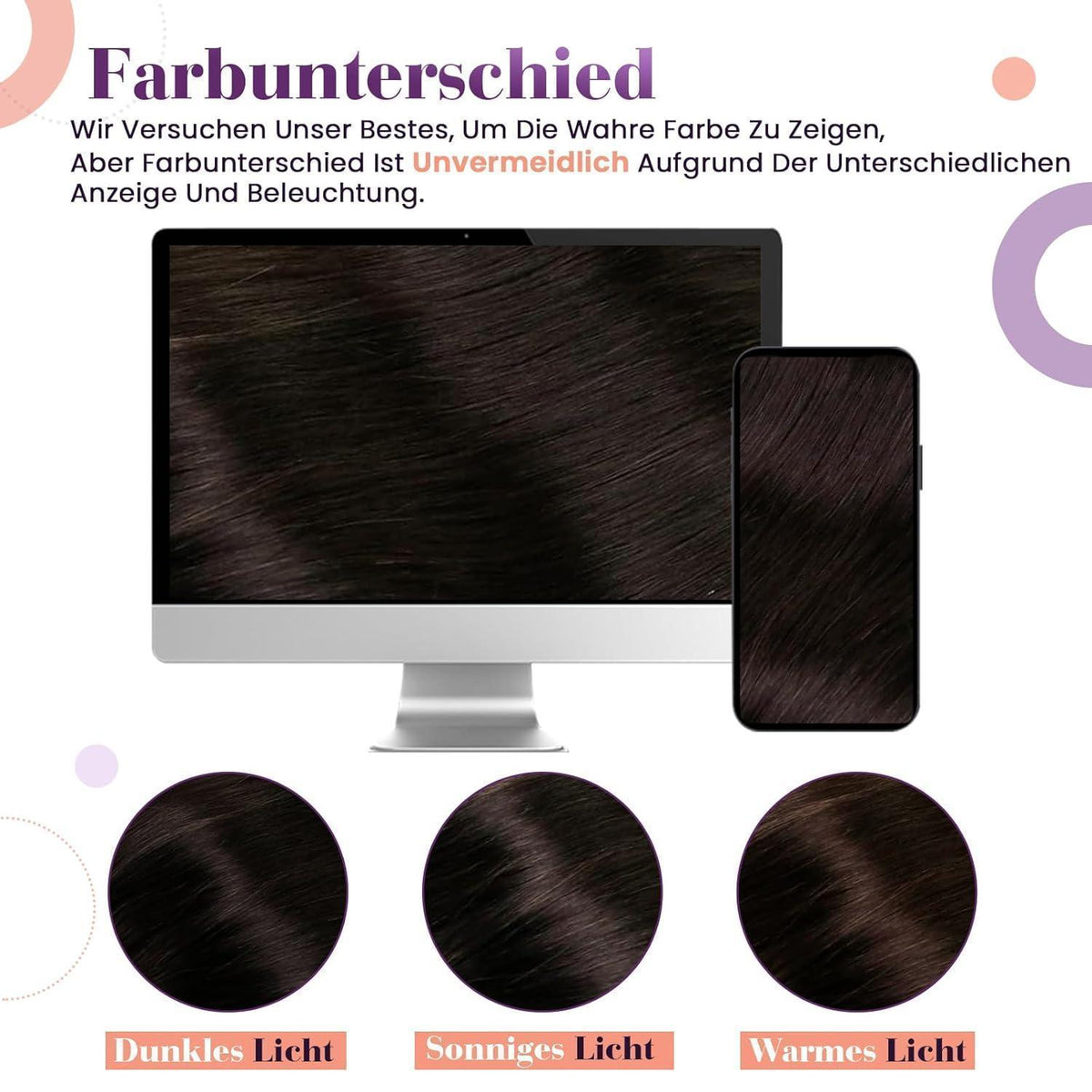 Clip-in Echthaar Haarverlängerung Gerade 50cm #2