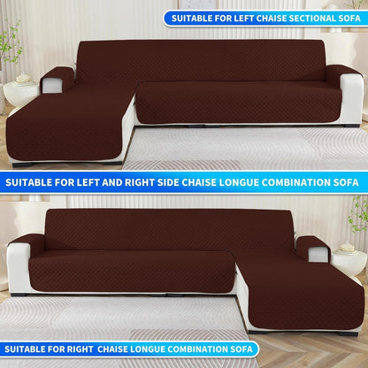 Wasserdichter Sofabezug L-Form 2 Sitzer – Schutz für Ihr Sofa