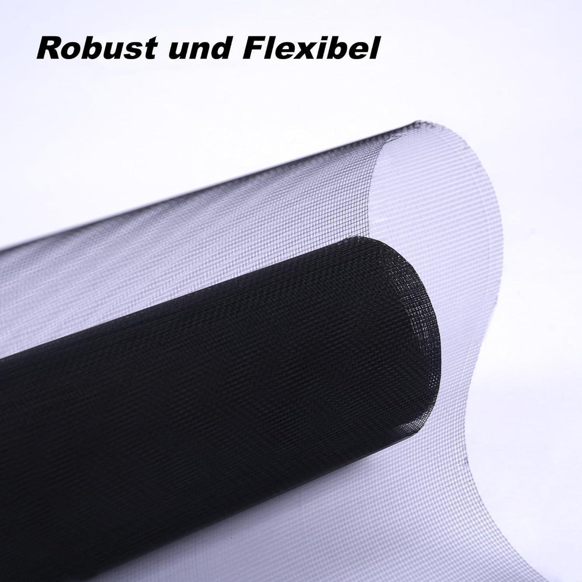 Fliegengitter Fenster 100x3000cm Edelstahl Zuschneidbar
