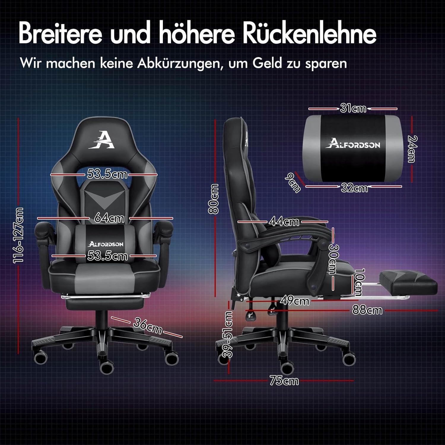 Gaming Stuhl Racing Stuhl Executive Sport Bürostuhl