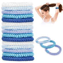 15er Set Elastische Haargummis Zopfgummis Pferdeschwanz Halter