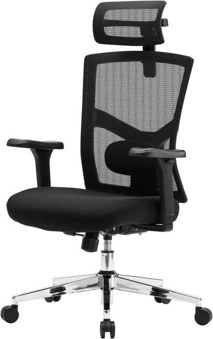 Ergonomischer Bürostuhl Magic Life mit Verstellbarem Kopf- und