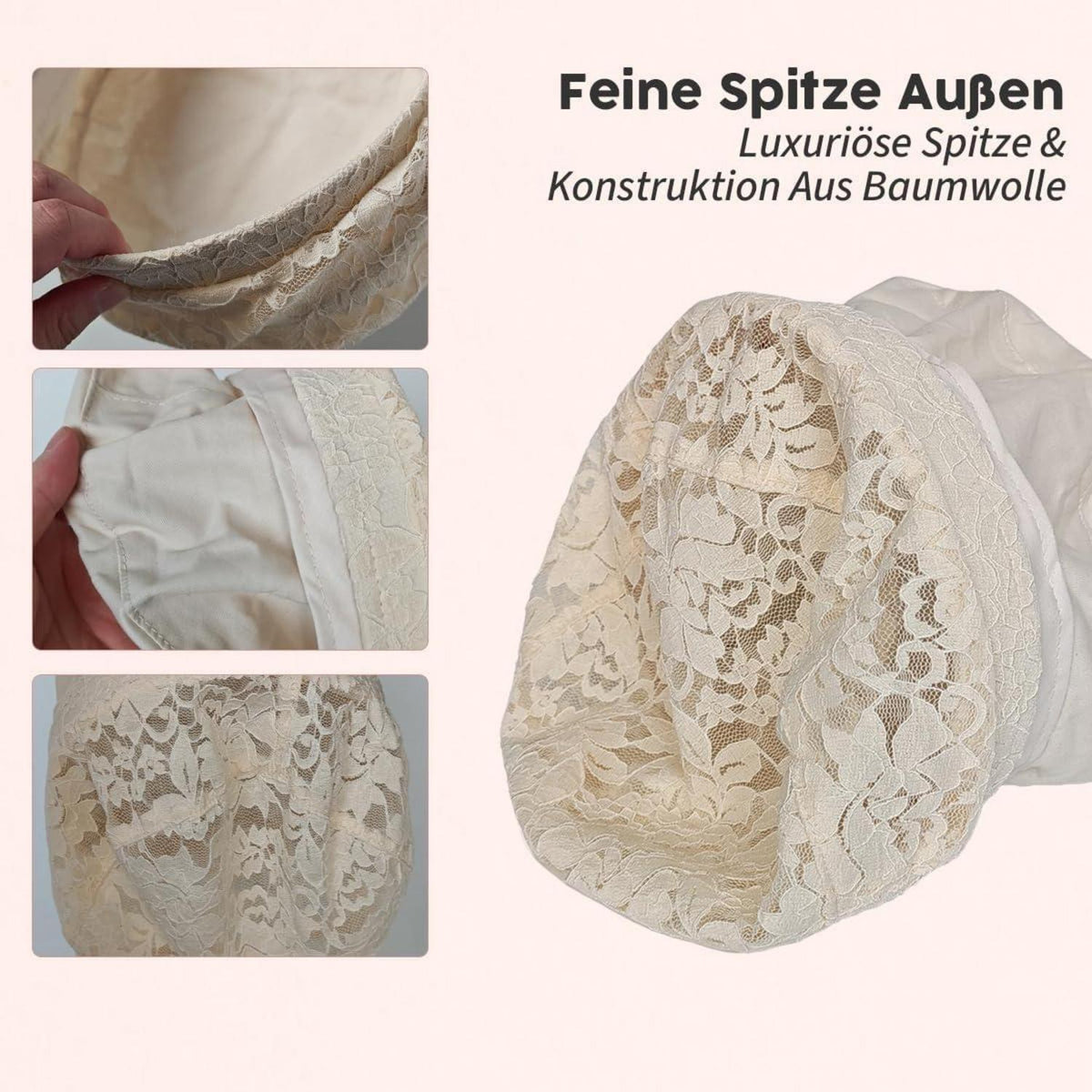 Damen Baskenmütze Spitze Sommer Beret Elegant Französisch