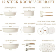 Topfset mit abnehmbaren
