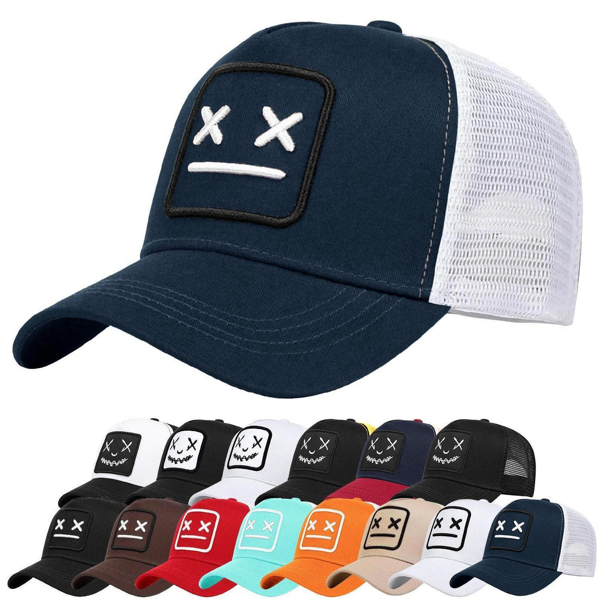 Baseballkappe Herren – Skurriles Stickdesign & UV-Schutz