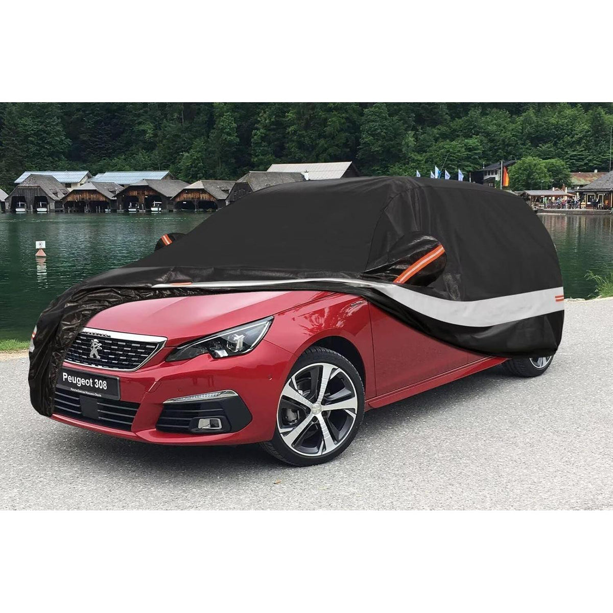 Autoabdeckung Peugeot 308 (2007-2025) – Wasserdicht & Ganzjährig