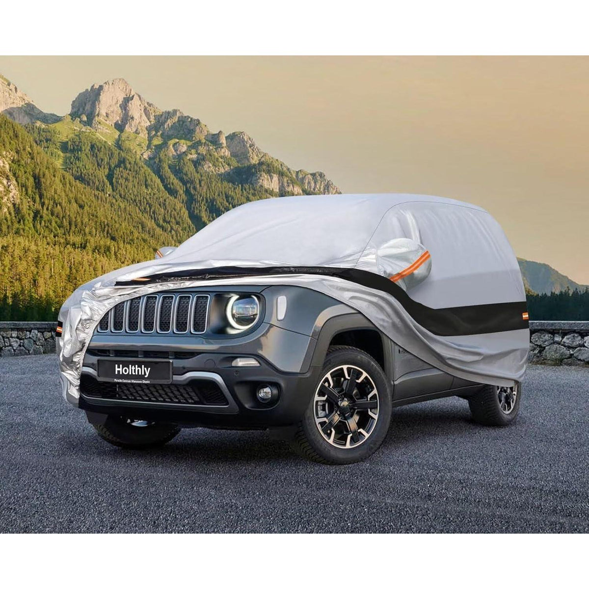 Autoabdeckung Jeep Renegade (2014-2025) – 10-Schicht Wasserdicht