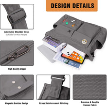 Canvas Messenger Bag Umhängetasche Crossbody Schulter Tote