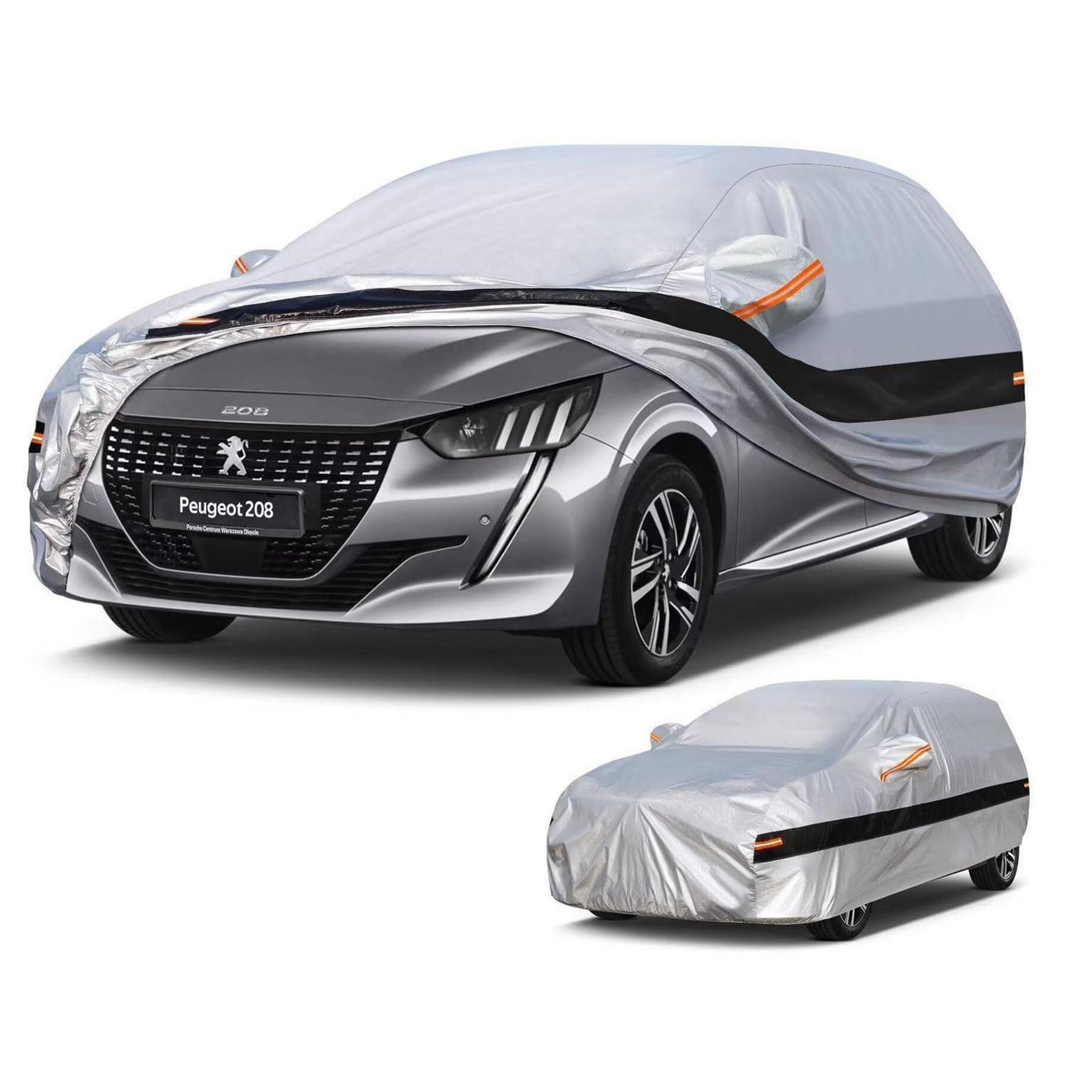 Autoabdeckung Peugeot 208 (2012-2025) – Wasserdicht & Ganzjährig