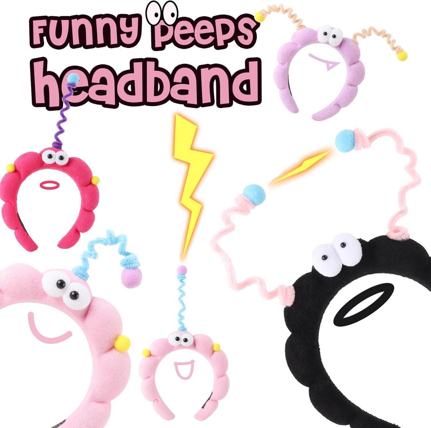 Spa-Stirnband Schwamm-Stirnband Gesichtswäsche Frottee-Stirnband Makeup 2er Set