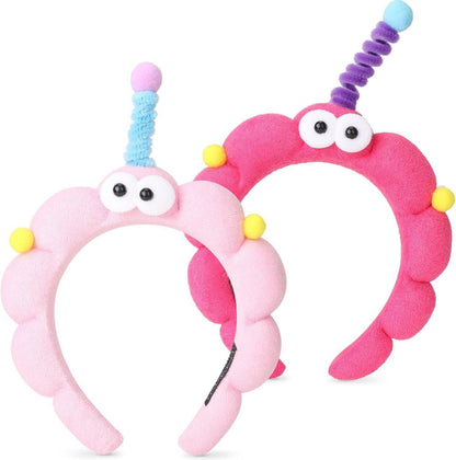 Spa-Stirnband Damen Schwamm Gesichts-Waschband Wolken Frottee Makeup