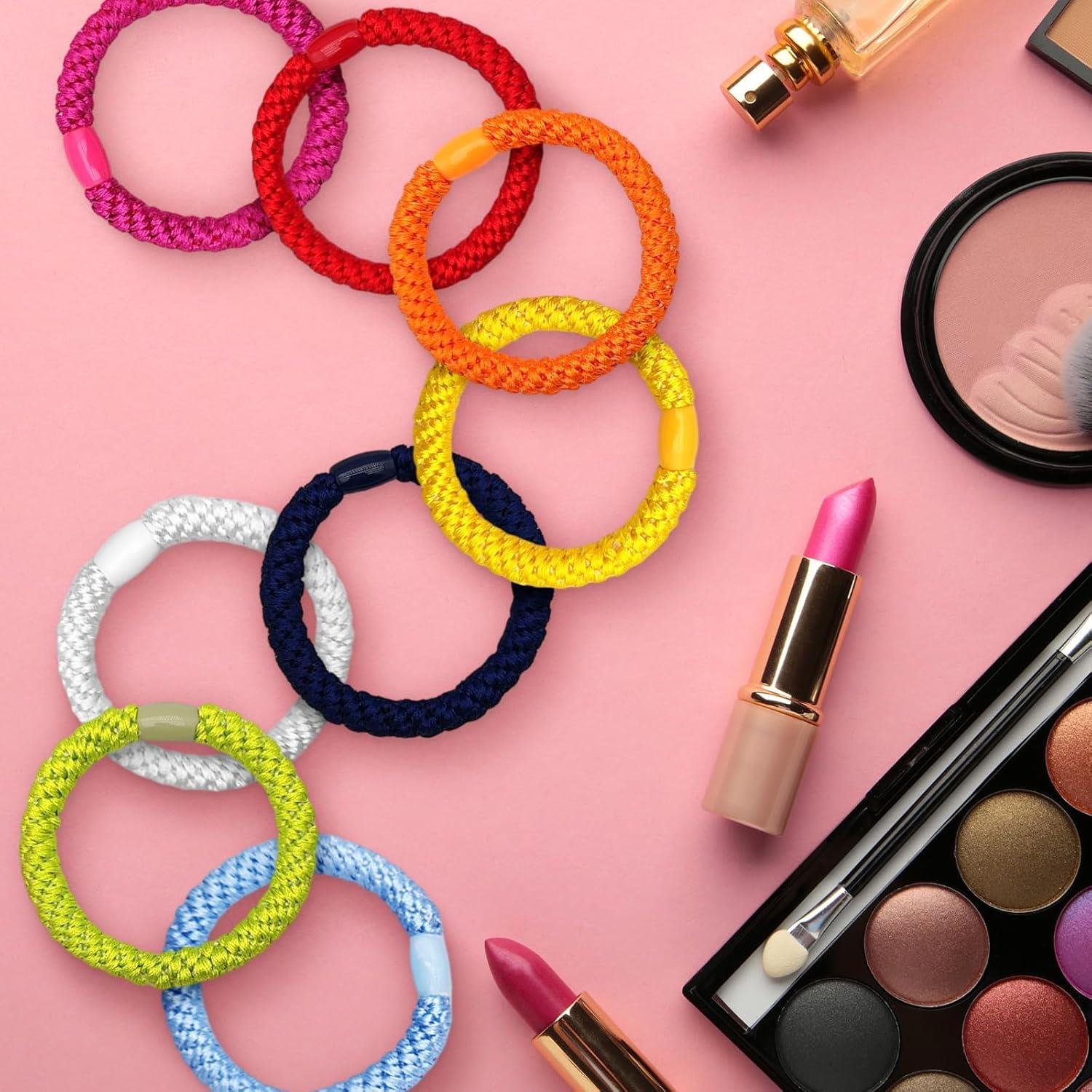 8 Stück Mädchen Damen Haargummis Elastische Haarbänder