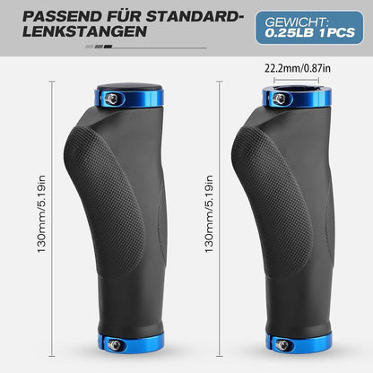 Ergonomische Fahrradgriffe mit Anti-Rutsch-Design