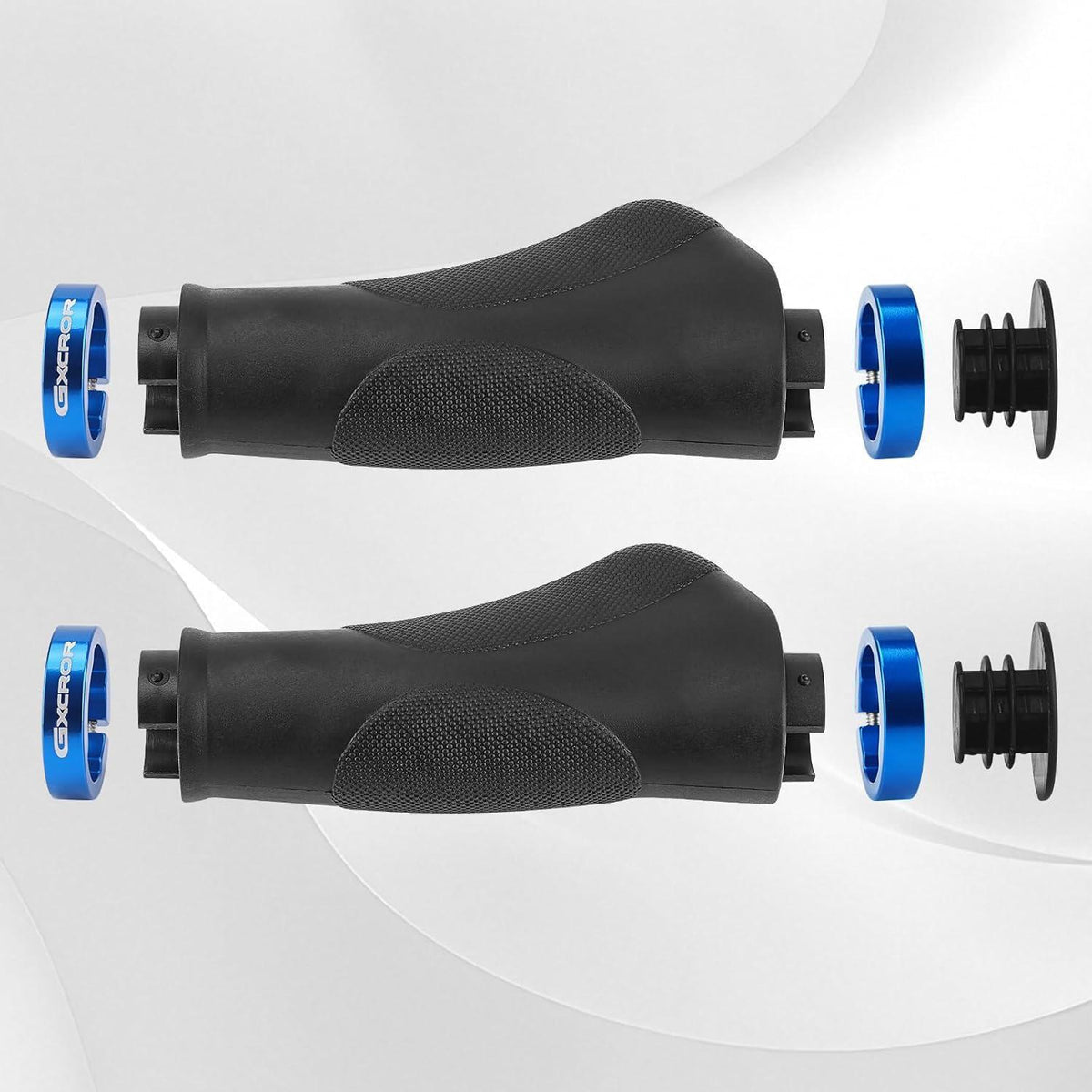 Ergonomische Fahrradgriffe mit Anti-Rutsch-Design