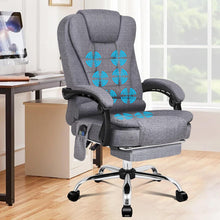 Ergonomischer Bürostuhl mit Massagefunktion und Lendenstütze