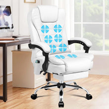 Bürostuhl mit Massagefunktion und Lendenwirbelstütze, ergonomisches