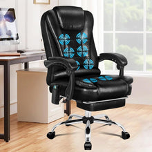 Ergonomischer Bürostuhl mit Massagefunktion und Lendenwirbelstütze