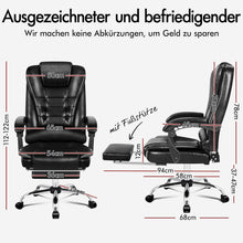 Ergonomischer Bürostuhl mit Massagefunktion und großer