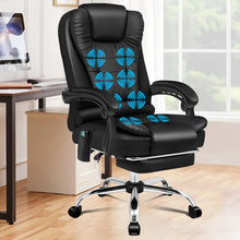 Ergonomischer Bürostuhl mit Massagefunktion und Lendenwirbelstütze