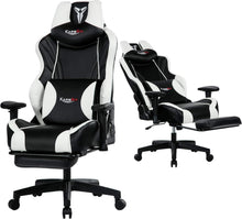 Gaming Stuhl für max. 200kg Belastbarkeit mit Ergonomie & Fußstütze