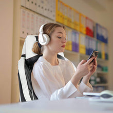 KCREAM Gaming Stuhl mit Fußstütze und