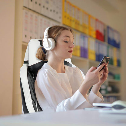 KCREAM Gaming Stuhl mit Fußstütze und