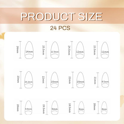 Stiletto Press on Nägel Falsche Nägel Rhinestones