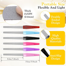 6er Set Nagelfeilen Naturnägel Maniküre Pediküre Gelnägel