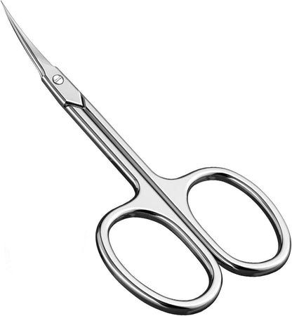 Professionelle Nagelhautschere Extra Fein gebogene Spitze Edelstahl