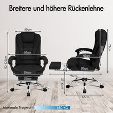 Ergonomischer Bürostuhl mit Wärmemassagefunktion und